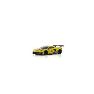 Kyosho K.MZP244Y Autoscale Mini-Z Chevrolet Corvette C8-R Racing Yellow (W-MM)