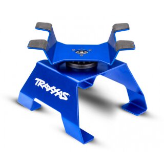 TRAXXAS 428796-Blue Fahrzeugstand blau 1:10, 1:8