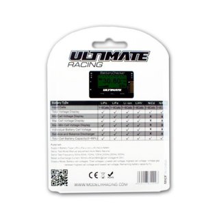 Ultimate UR4208 Battery Analyzer Checker fr 2-8 S Zellen