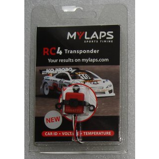 Mylaps RC4 Transponder inkl. Kunstoffhalter