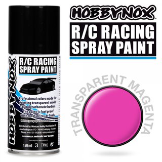 Hobbynox HN1503 transparent magenta R/C Racing Spray 150 ml