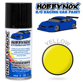 Hobbynox HN1300 gelb R/C Racing Spray 150 ml