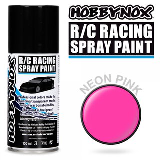 Hobbynox HN1405 neon pink R/C Racing Spray 150 ml