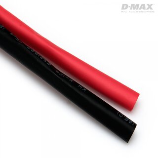 D-Max Schrumpfschlauch 6mm x 1m rot und schwarz