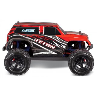 Traxxas Teton 1/18 4WD RTR LaTrax Red-X with Battery & Charger