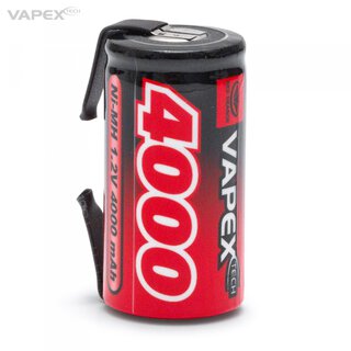 Vapex NiMH Battery 1,2V 4000mAh Sub-C