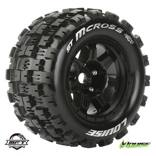 Louise Tires & Wheels ST-MCROSS 3,8 schwarz MFT 1/2-Offset 2 Stck