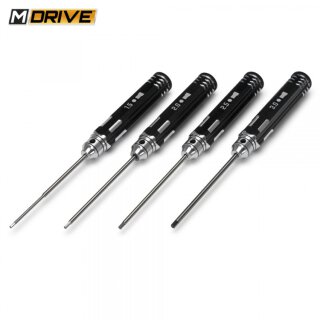 M-Drive MD20000 Innensechskantschlüssel Set 1,5+2,0+2,5+3.0 mm