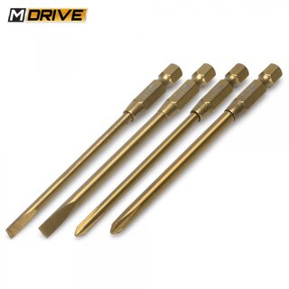 M-Drive MD10300 Elektrowerkzeug Set Flach und Kreuz - 4 & 5 mm