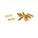 RUDDOG RP-0311 5mm Gold Cooling Head Bullet Plugs (10pcs)