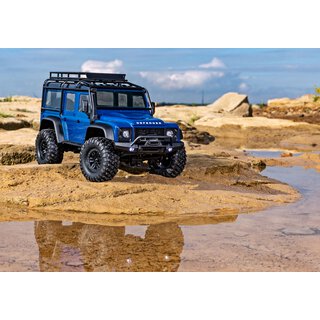 Traxxas TRX97054-1-BLUE TRX-4M 1/18 Land Rover Defender Crawler Blue RTR
