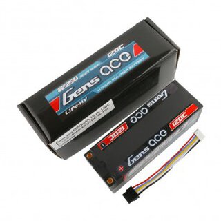 Gens ace 6550mAh 15.2V High Voltage120C 4S1P HardCase Lipo 50# pack with Molex