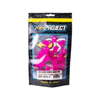 RC-Project RCPJ-A024-P Reifen Klebegummis Pink 4 Stck Buggy / Truggy