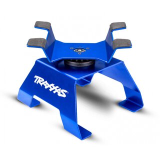 TRAXXAS 428796-Blue Fahrzeugstand blau 1:10, 1:8