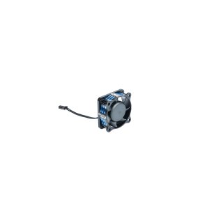 LRP 501857 LRP WorksTeam Aluminium SuperHighRev. Motorlüfter 40x40x15mm - 1S/2S - Empfängerstecker