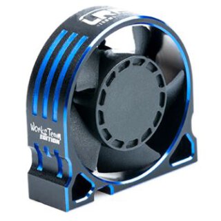 LRP 501832 WorksTeam Aluminium HighRev. Motorlüfter V2 - 30x30x10mm / 1S2/2S / Empfängerstecker