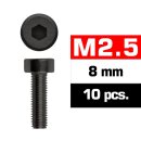 Ultimate UR1632508 M2.5x8mm Zylinderkopfschraube 10...