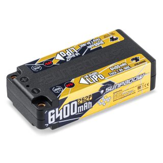Sunpadow SWRBJ0009H Li-Po Battery 2S 7,6V 6400mAh 160C HV Shorty