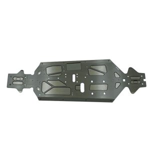 Mugen E2436 Chassis Platte MBX-8R Nitro + 4mm länger