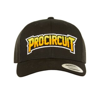 Procircuit PC0013 original Snapback retro Trucker Cap schwarz