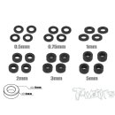 T-Work´s TA-012BK Aluminum 3mm Bore Washer Set 0.5,...