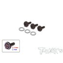 T-Work´s TG-073 Steel Low Profile Clutch Screw 3pcs.