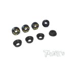 T-Work´s TO-129 Brass Front Upright Adjust Nut with...