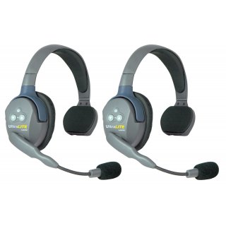 EARTEC Ultralite 2 Personen Headset System (W/2 SINGLE HEADSETS INKL. BATT/CHARG)