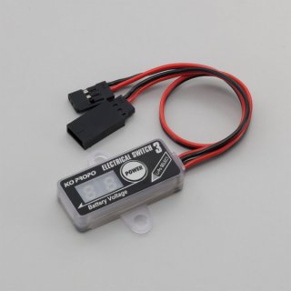 KoPropo Elektrical Switch 3 Schalter LiPo, LiFe, NiMh