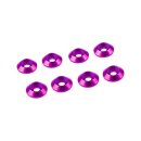 Ultimate UR1521-PK 3 mm Alu Cap Head Washer Pink 8...