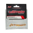Ultimate UR1512-G 4 mm Alu Mutter selbstsichernd Gold 10...