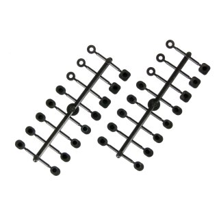 Mugen E2108a Führungseinsätze Querlenkerhalter MBX-8