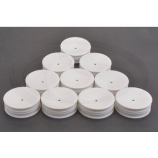 Schumacher U7466 1:10 Felgen Offroad Front 2WD - 12mm Sechskant Slim - weiß - 5 Paar