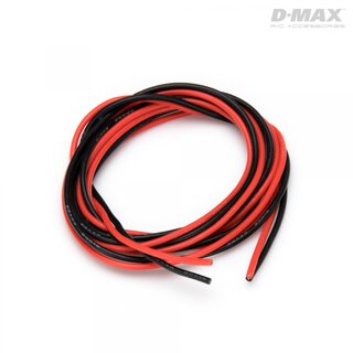 D-Max Kabel rot und schwarz 22AWG je 1 Meter