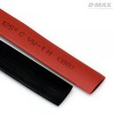 D-Max Schrumpfschlauch 12mm x 1m rot und schwarz